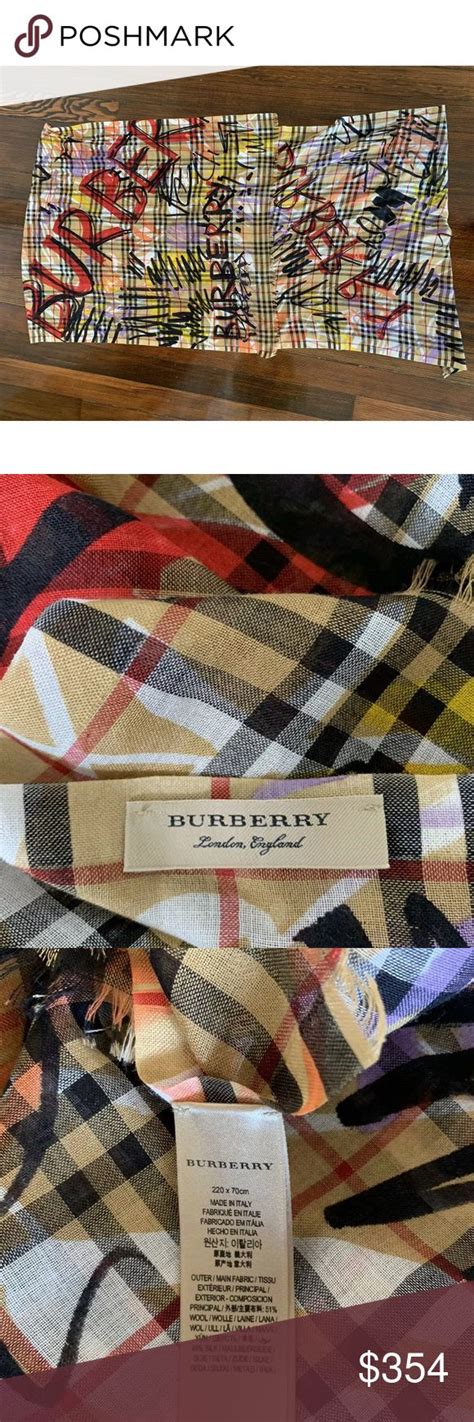 fake burberry pashmina|Burberry scarf authentication.